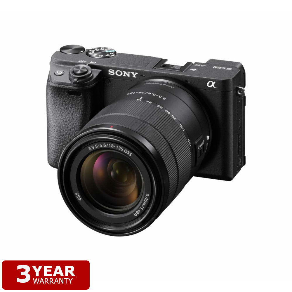 Sony ILCE-6400M | α6400 Body + 18-135mm Lens Kit | Sony Centre Falkirk
