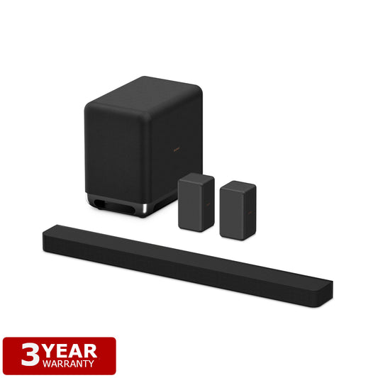 Sony HT-A8000 Package | Bundle with A8000 Soundbar with SA-RS3S Speakers + SA-SW5 -APPROX 2-3 WEEK WAIT FOR STOCK