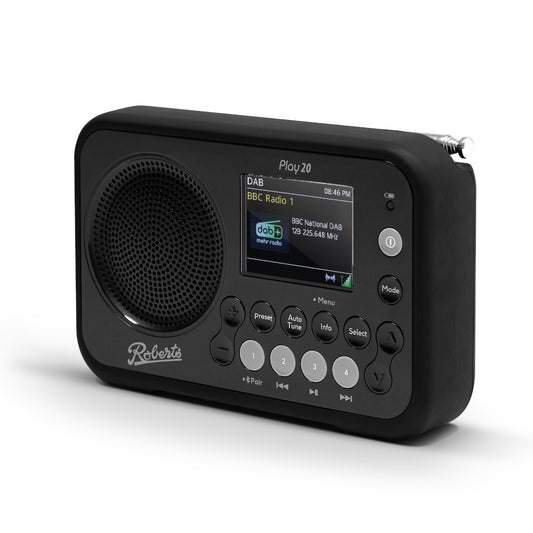 Roberts Play 20 | Bedside FM/DAB+ Radio