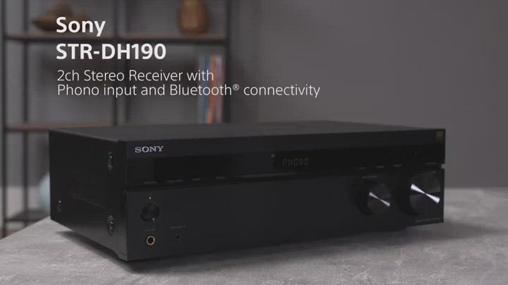 Sony STR-DH190 | Stereo AV Receiver | Serafini Retail