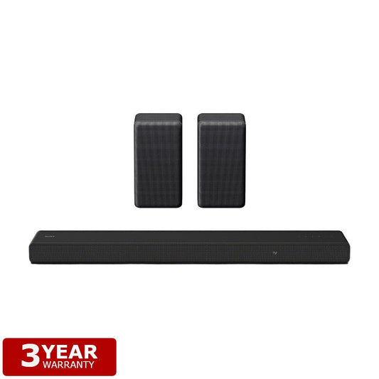 Sony HT-A3000 Package | Bundle with A3000 Soundbar & RS3S Rear Speakers